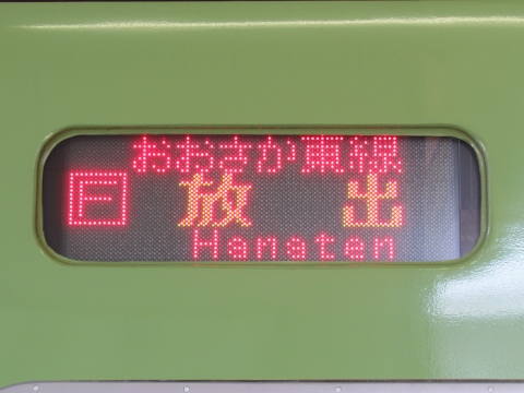 奈良交通　カット方向幕　特急　大台ケ原 奈良交通 カット方向幕 特急 大台ケ原